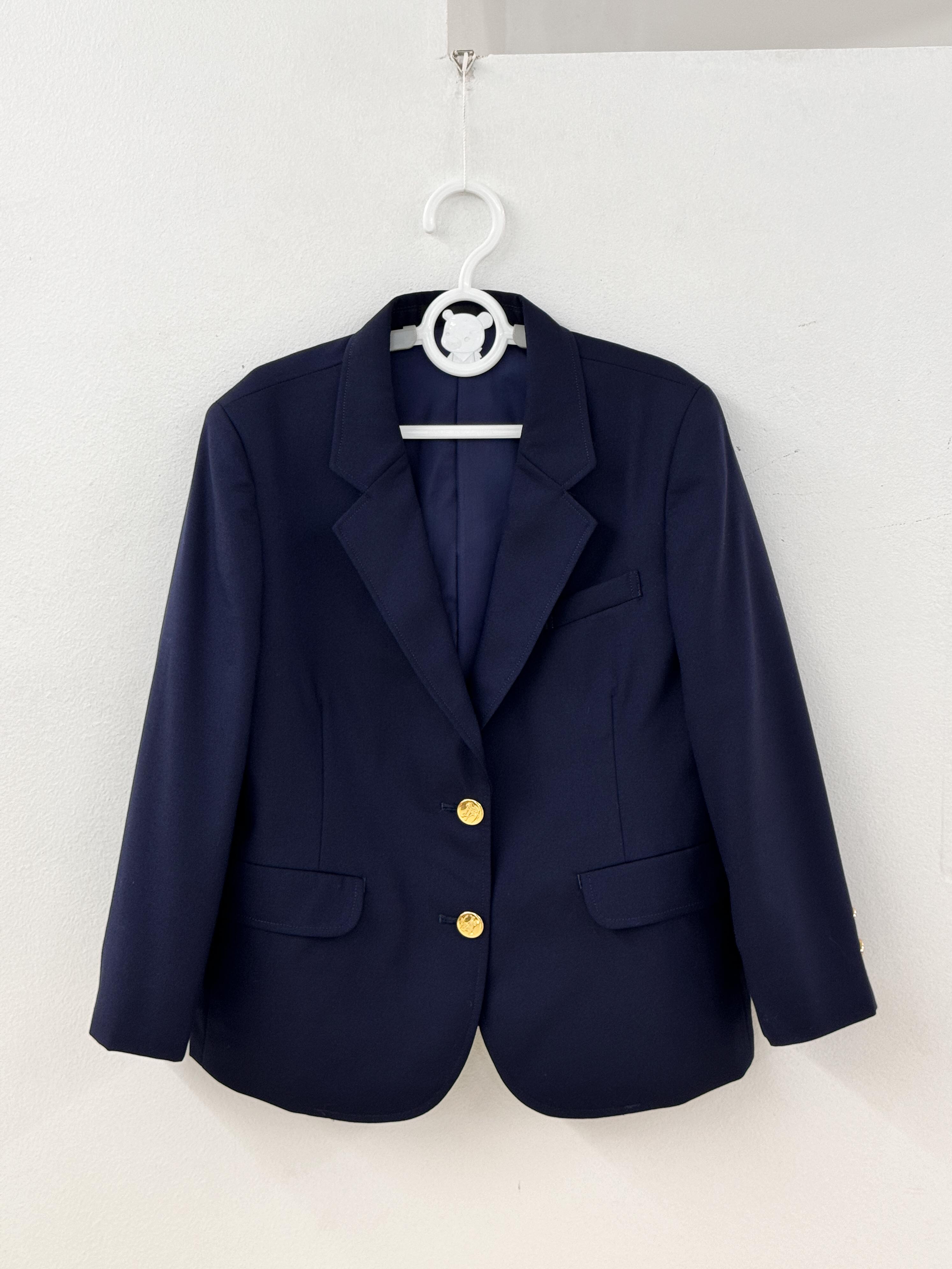 Burberry navy jacket 120 size